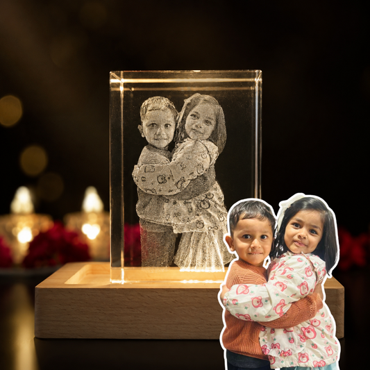 Personalised 3D Crystal
